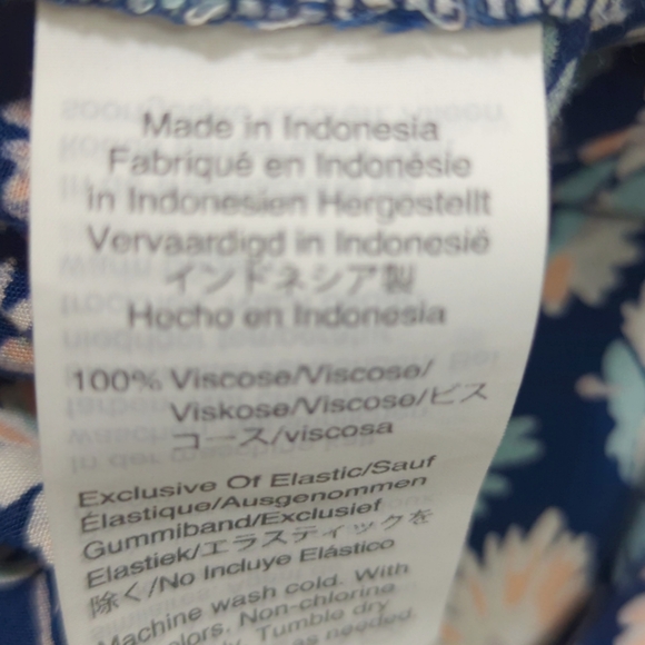 Madewell Huston Pull On Crop Pants in French Floral - Picture 6 of 12